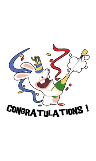 😀 Стикер «Rabbids Invasion» для Telegram