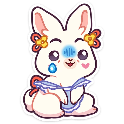 🐰 Стикер «Ася» для Telegram
