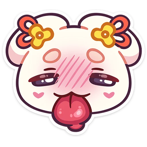 😛 Стикер «Ася» для Telegram