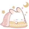 🌙 Эмодзи «Кролик Мочен» для Telegram