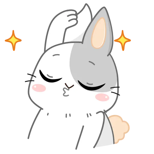 😏 Стикер «Кролик» для Telegram