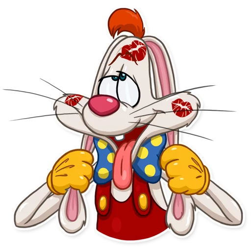 🥴 Стикер «Jessica Rabbit» для Telegram