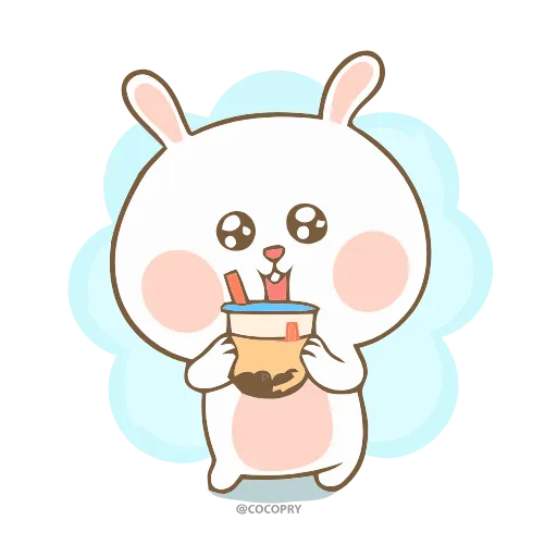 🥺 Стикер «Rabbit Love» для Telegram