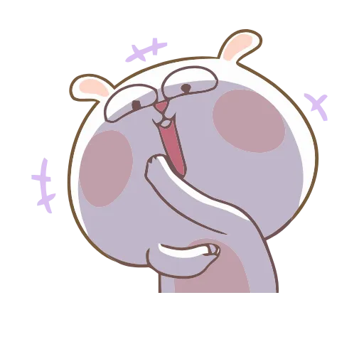 😃 Стикер «Rabbit Love» для Telegram