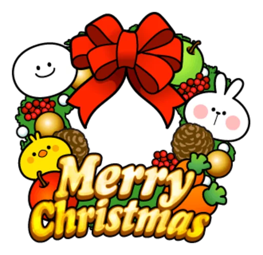 🎄 Стикер «Spoiled Rabbits Winter» для Telegram