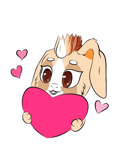 Стикерпак Rabbit Time для Telegram — скачать