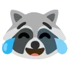 😂 Эмодзи «raccoon emoji» для Telegram