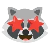 🤩 Эмодзи «raccoon emoji» для Telegram