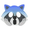 😱 Эмодзи «raccoon emoji» для Telegram