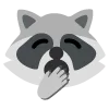 🥱 Эмодзи «raccoon emoji» для Telegram
