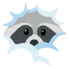 😶‍🌫️ Эмодзи «raccoon emoji» для Telegram