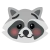🥴 Эмодзи «raccoon emoji» для Telegram