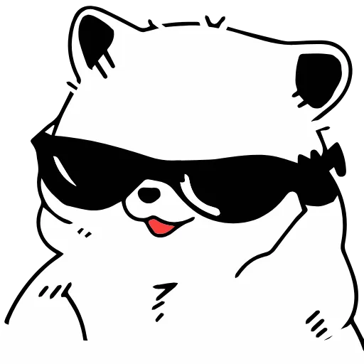 😎 Эмодзи «От енота о Р??оте» для Telegram