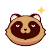 😎 Эмодзи «raccoons» для Telegram