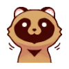 🫥 Эмодзи «raccoons» для Telegram