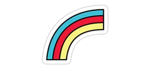 🌈 Стикер «Rainbow Emotions» для Telegram