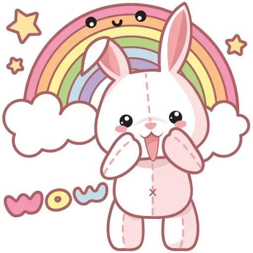 🌈 Стикер «Rainbow Emotions» для Telegram