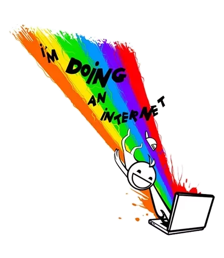🌈 Стикер «Rainbow Emotions» для Telegram