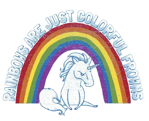 🌈 Стикер «Rainbow Emotions» для Telegram
