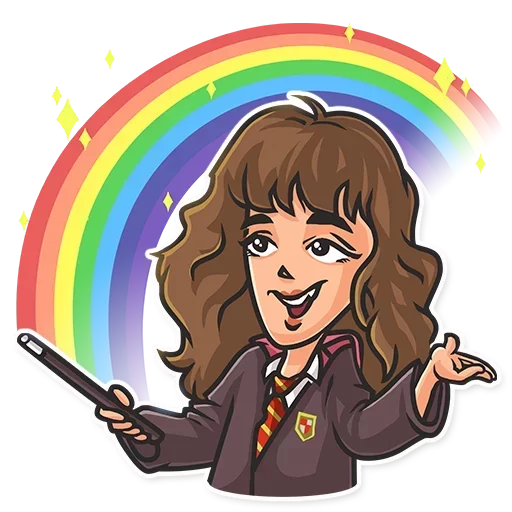 🌈 Стикер «Rainbow Emotions» для Telegram