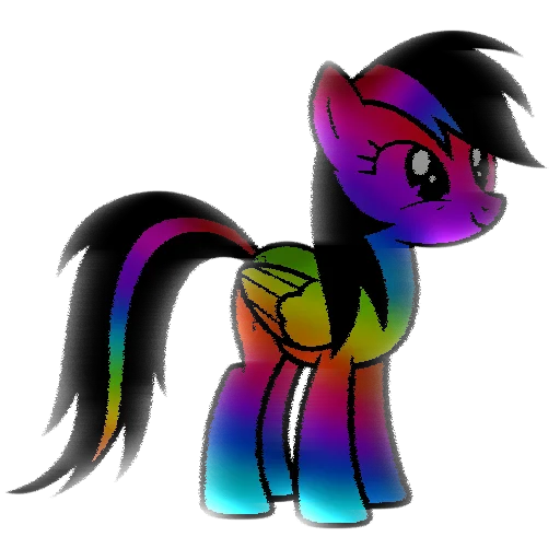 🌈 Стикер «Rainbow Dash» для Telegram