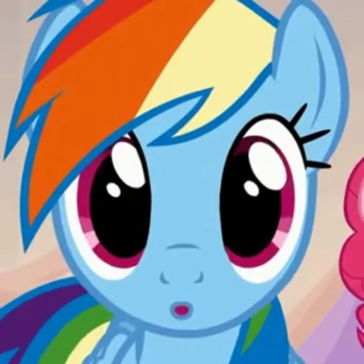 Стикерпак Rainbow Dash для Telegram — скачать