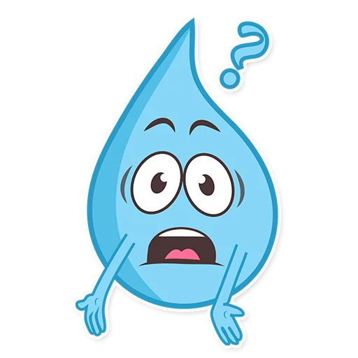 😲 Стикер «Raindrops» для Telegram
