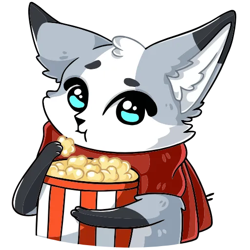 🍿 Эмодзи «Рейни» для Telegram