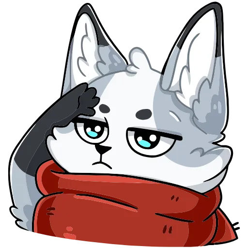 😕 Эмодзи «Рейни» для Telegram
