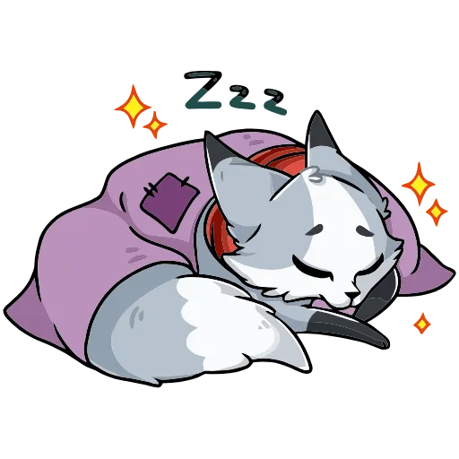 😴 Эмодзи «Рейни» для Telegram