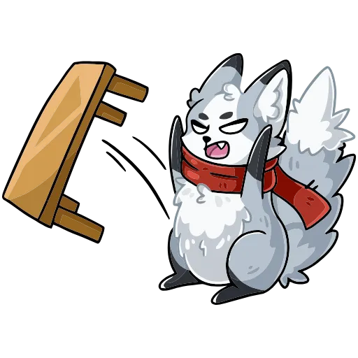 😡 Эмодзи «Рейни» для Telegram