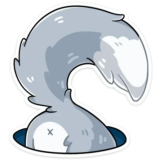 🍑 Стикер «Ginger Рейни» для Telegram