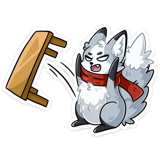 😡 Стикер «Ginger Рейни» для Telegram