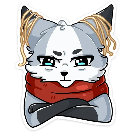 😠 Стикер «Ginger Рейни» для Telegram
