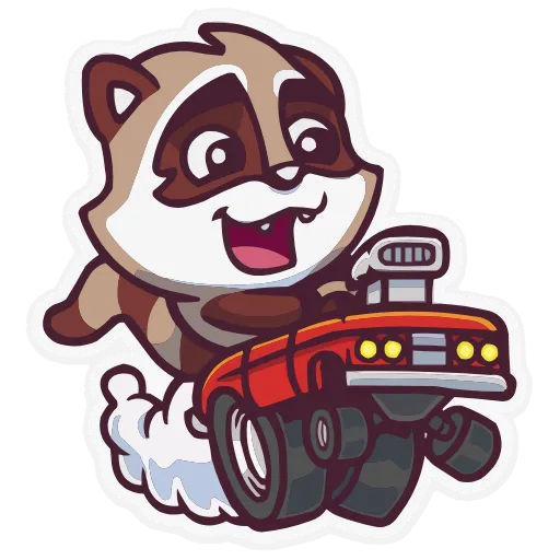🚗 Эмодзи «Ральф» для Telegram