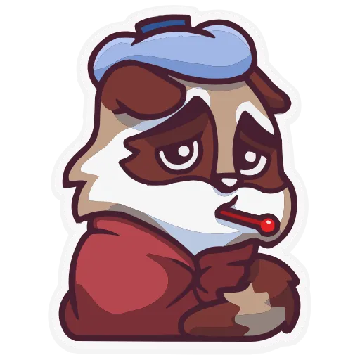 🤒 Эмодзи «Ральф» для Telegram