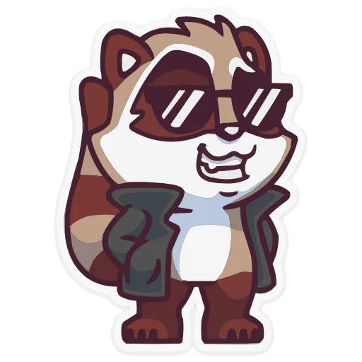 😎 Эмодзи «Ральф» для Telegram