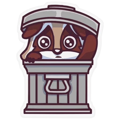 🚮 Эмодзи «Ральф» для Telegram