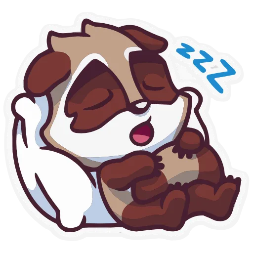 😴 Эмодзи «Ральф» для Telegram