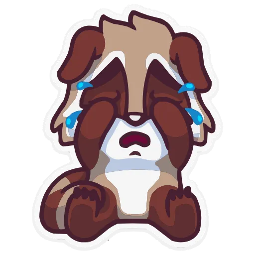 😭 Эмодзи «Ральф» для Telegram