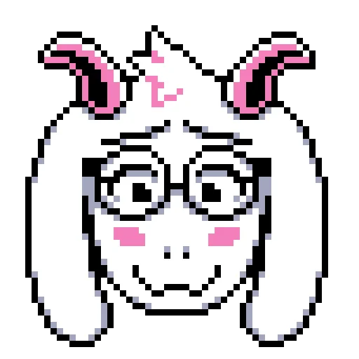 😊 Стикер «Ralsei i przyjaciele» для Telegram