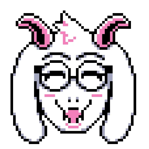 😄 Стикер «Ralsei i przyjaciele» для Telegram