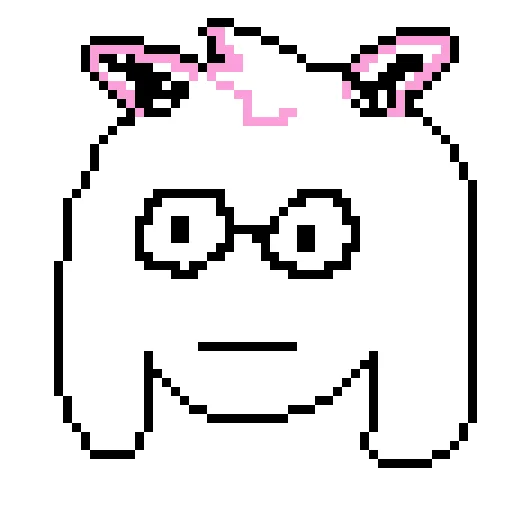 😐 Стикер «Ralsei i przyjaciele» для Telegram