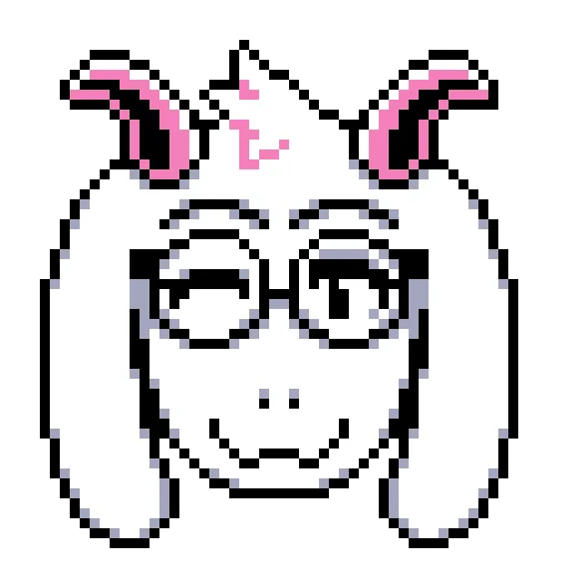😜 Стикер «Ralsei i przyjaciele» для Telegram
