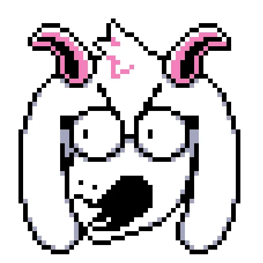 😠 Стикер «Ralsei i przyjaciele» для Telegram