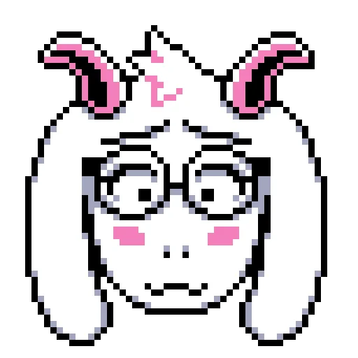 😔 Стикер «Ralsei i przyjaciele» для Telegram