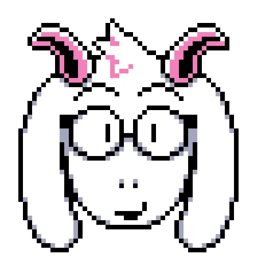 😯 Стикер «Ralsei i przyjaciele» для Telegram