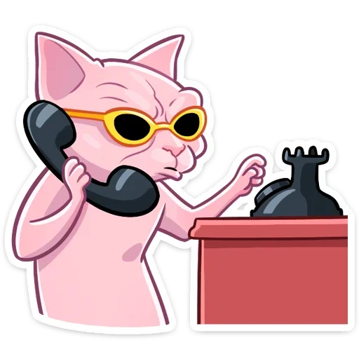 ☎️ Стикер «Рамзес» для Telegram