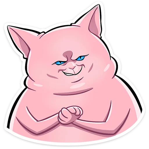 😈 Стикер «Рамзес и Клео 2.0» для Telegram