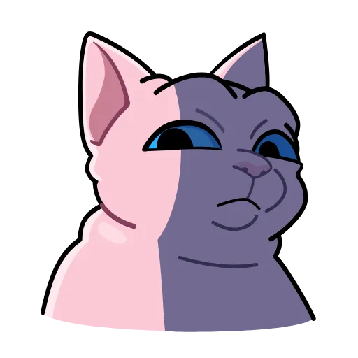 😺 Стикер «Рамзес — и точка. Анимированный» для Telegram
